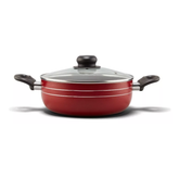 Cacerola Roja 24 cm con antiadherente interior